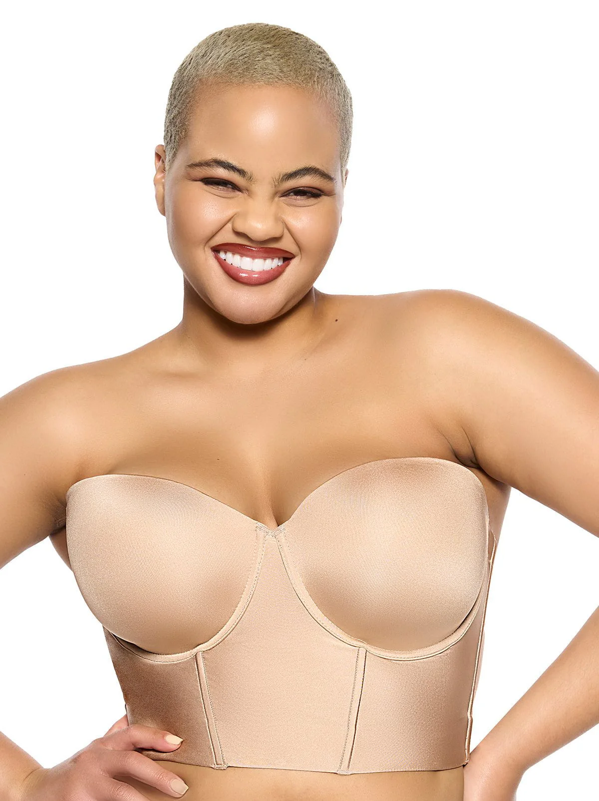 Body Veil Longline Strapless Bra - Image 6