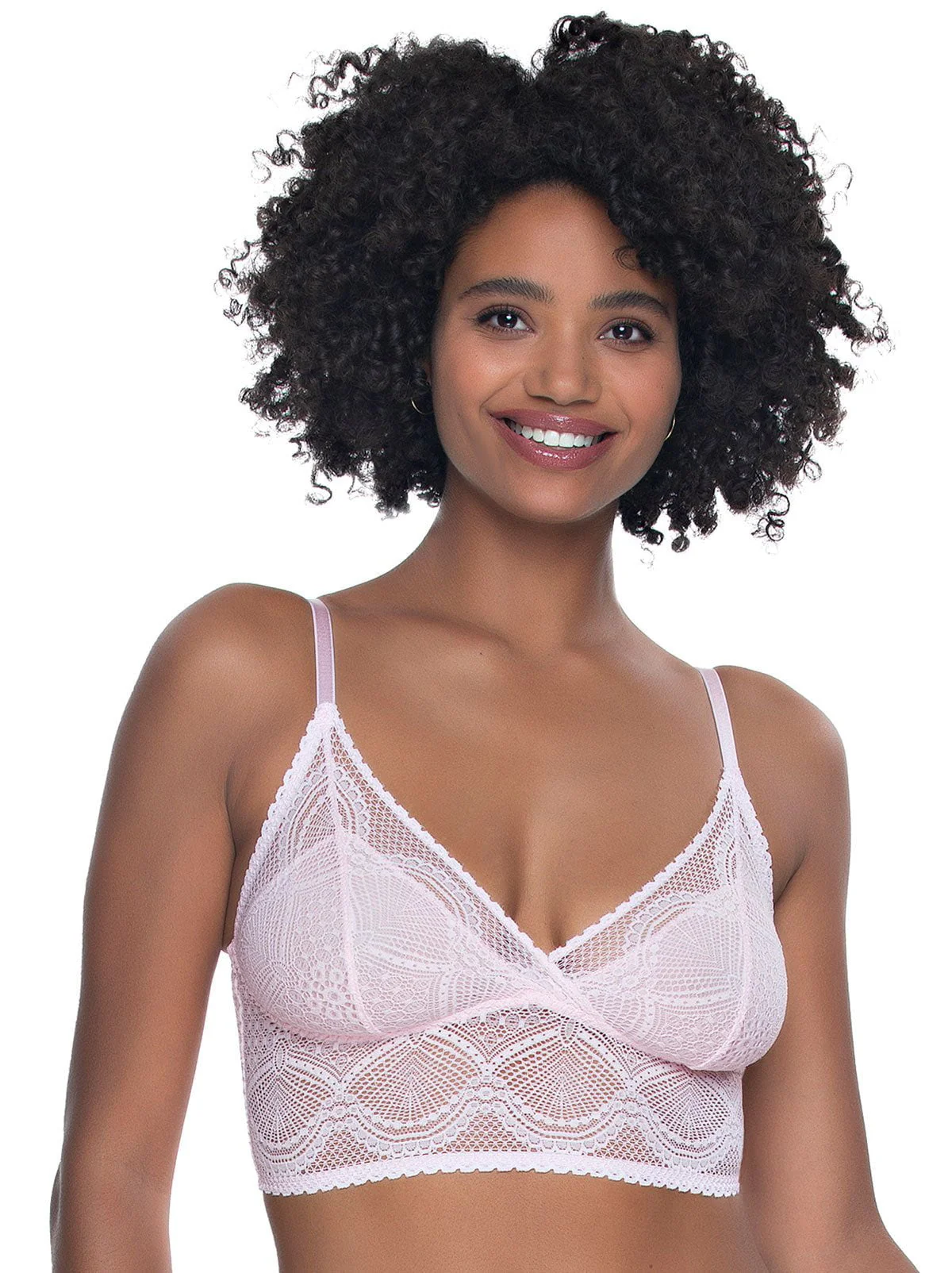 Finesse Super Stretchy Lace Cami Bralette - Image 12