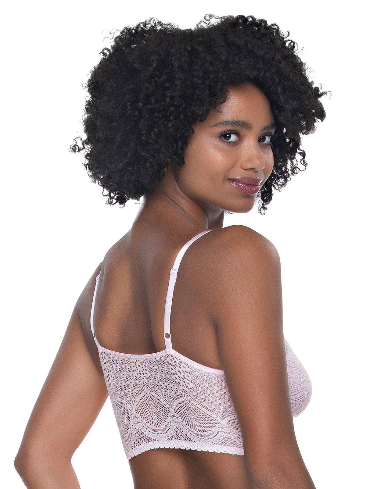 Finesse Super Stretchy Lace Cami Bralette - Image 13
