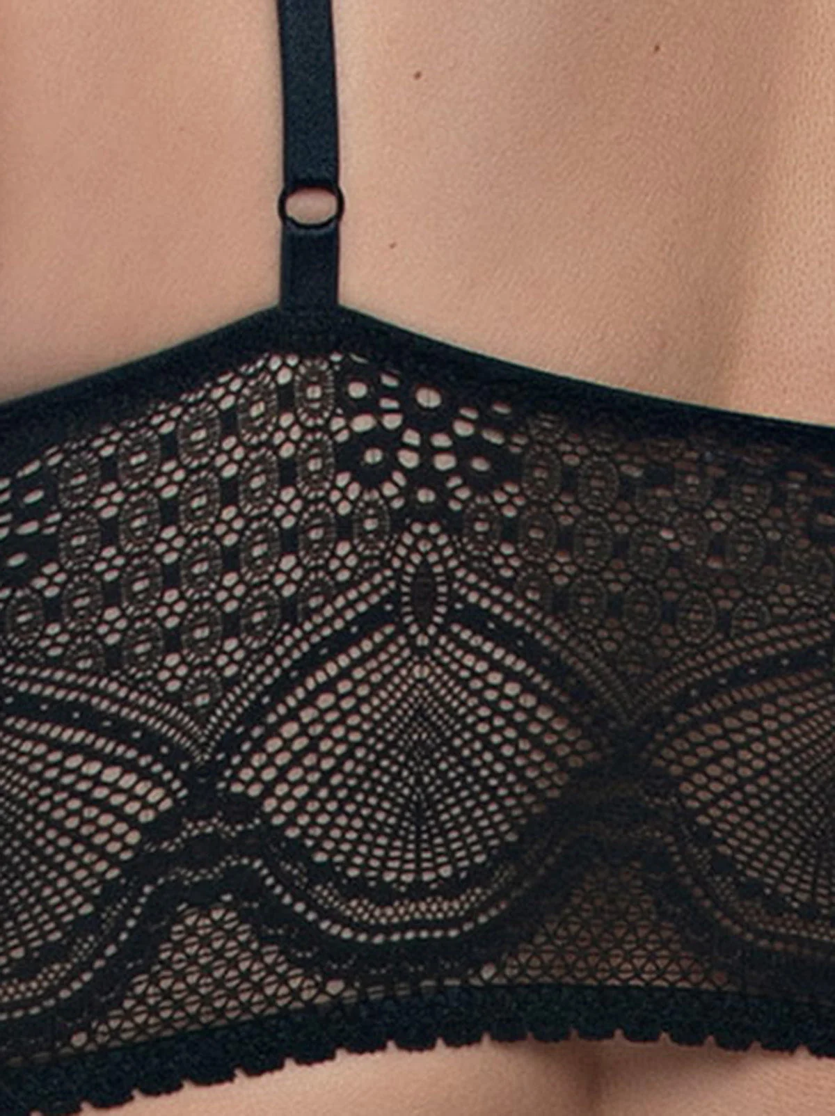 Finesse Super Stretchy Lace Cami Bralette - Image 5