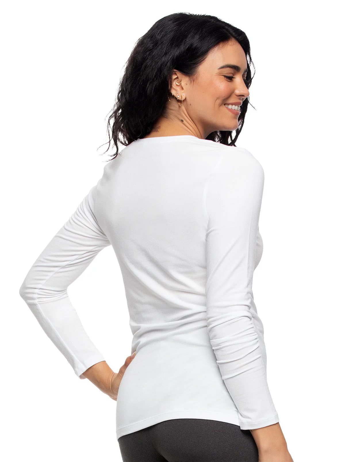 Key Item Long Sleeve Crew Neck Tee - Image 6