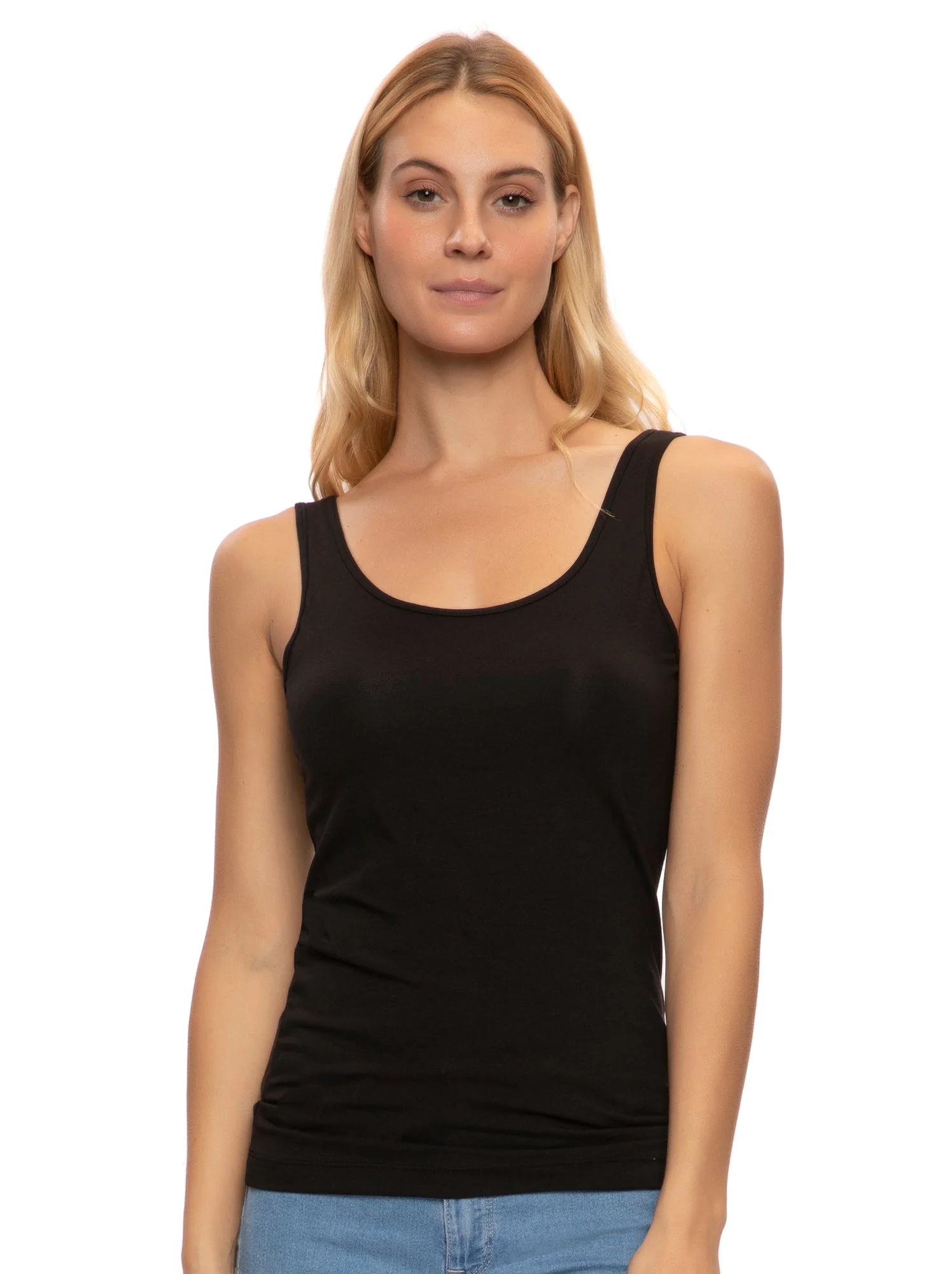 Cotton Modal Reversible Tank Top 4-Pack - Image 9