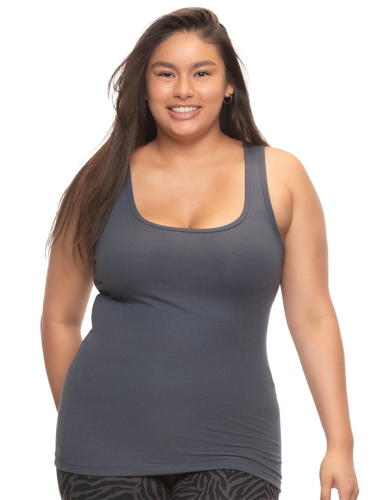 Cotton Ribbed Tank Top - Image 13