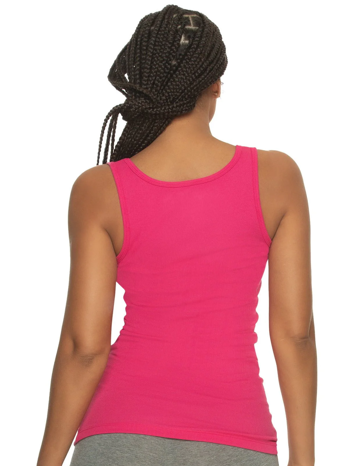 Cotton Ribbed Tank Top - Image 16