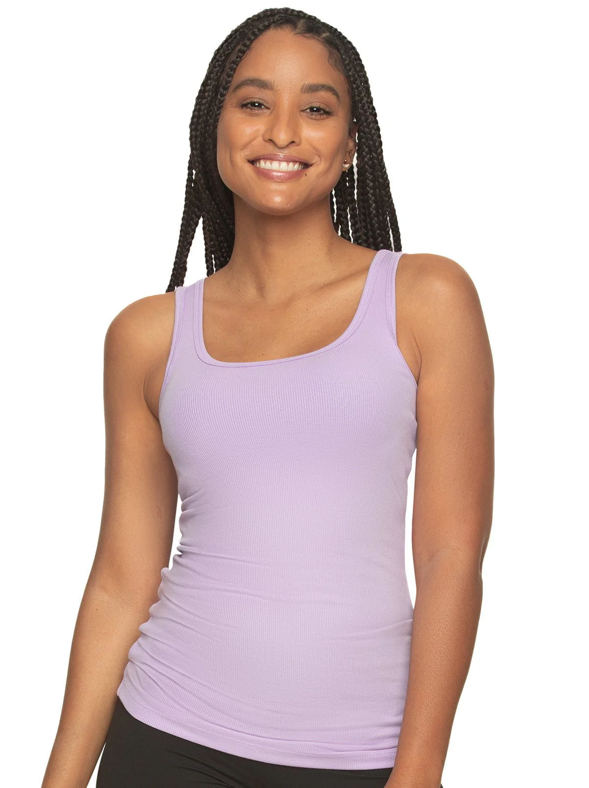 Cotton Ribbed Tank Top - Image 19