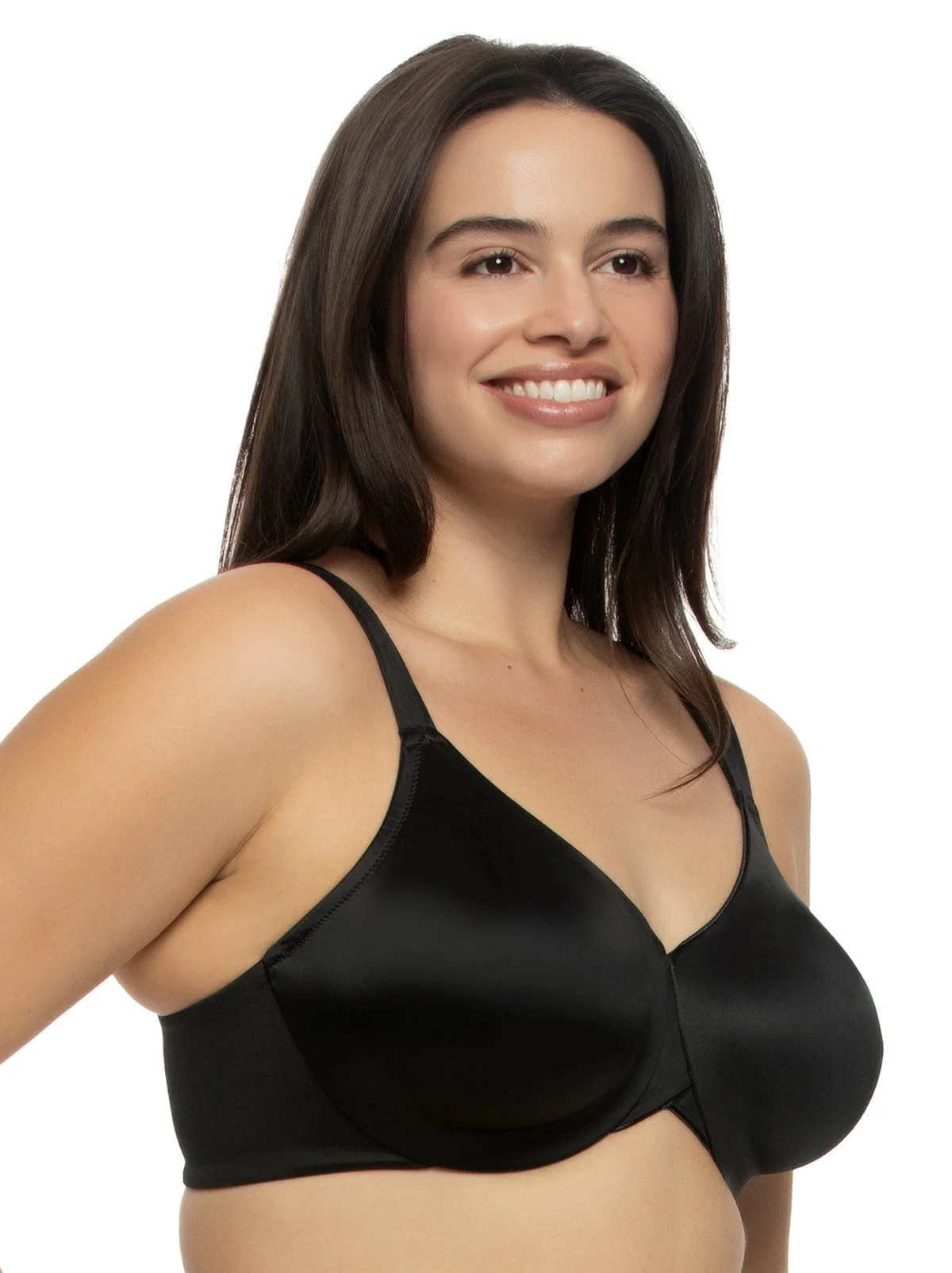 Stellar Smooth Satin Unlined Underwire Bra - Image 6